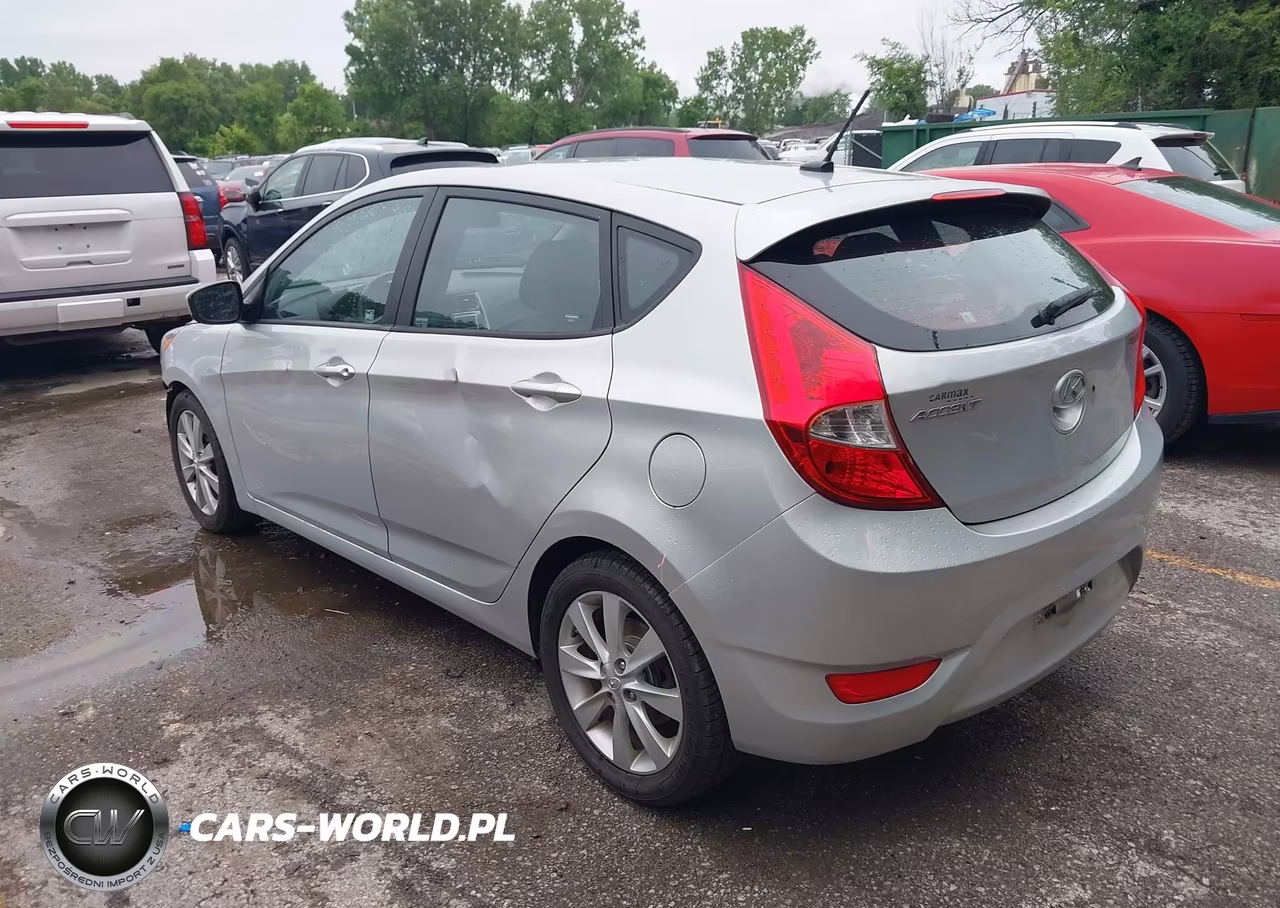 2014 Hyundai Accent Se VIN:KMHCU5AE3EU173970 - 3