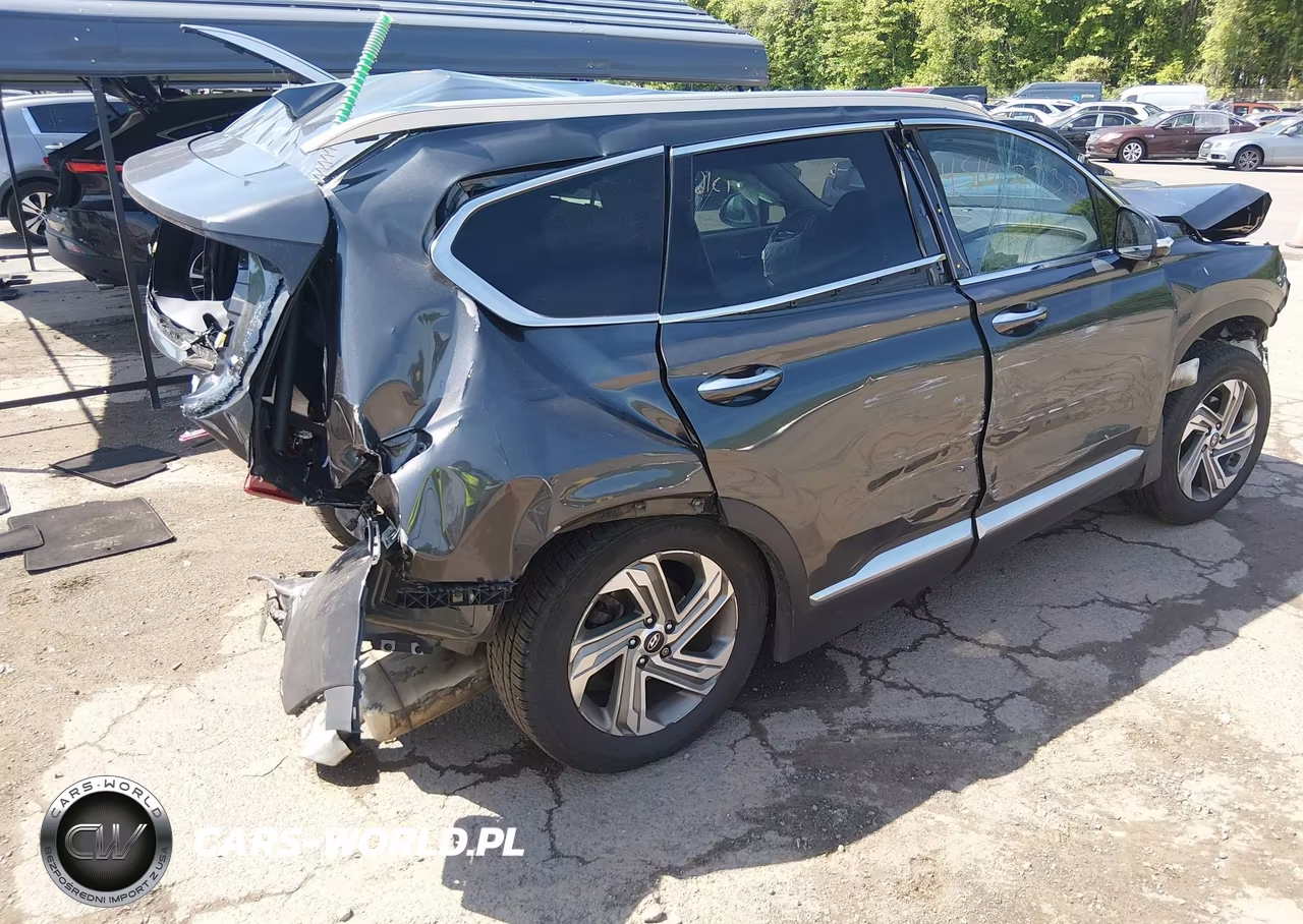 2021 Hyundai Santa Fe Sel VIN:5NMS6DAJ0MH364303 - 4