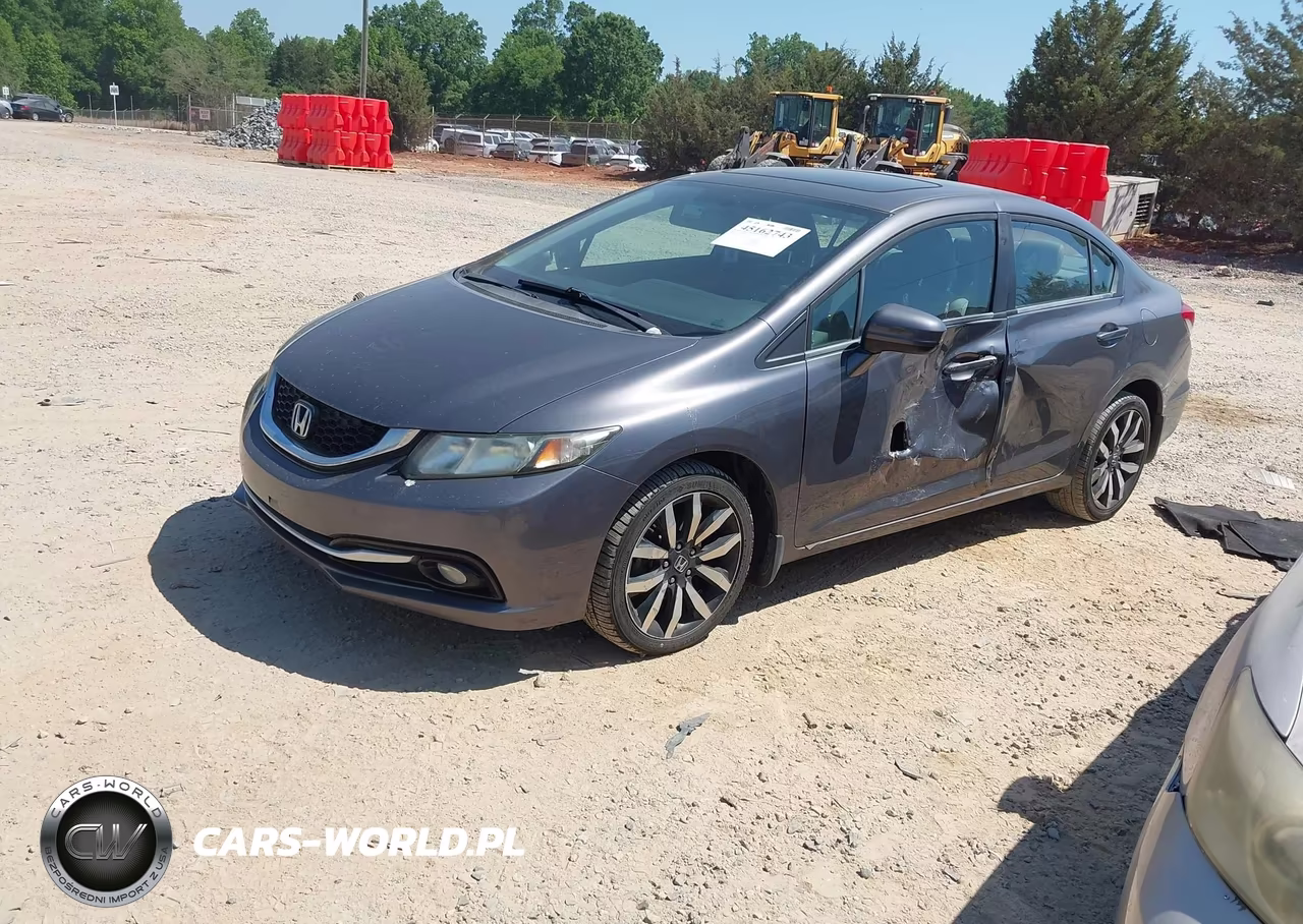 2015 Honda Civic Ex-L VIN:2HGFB2F98FH555676 - 2