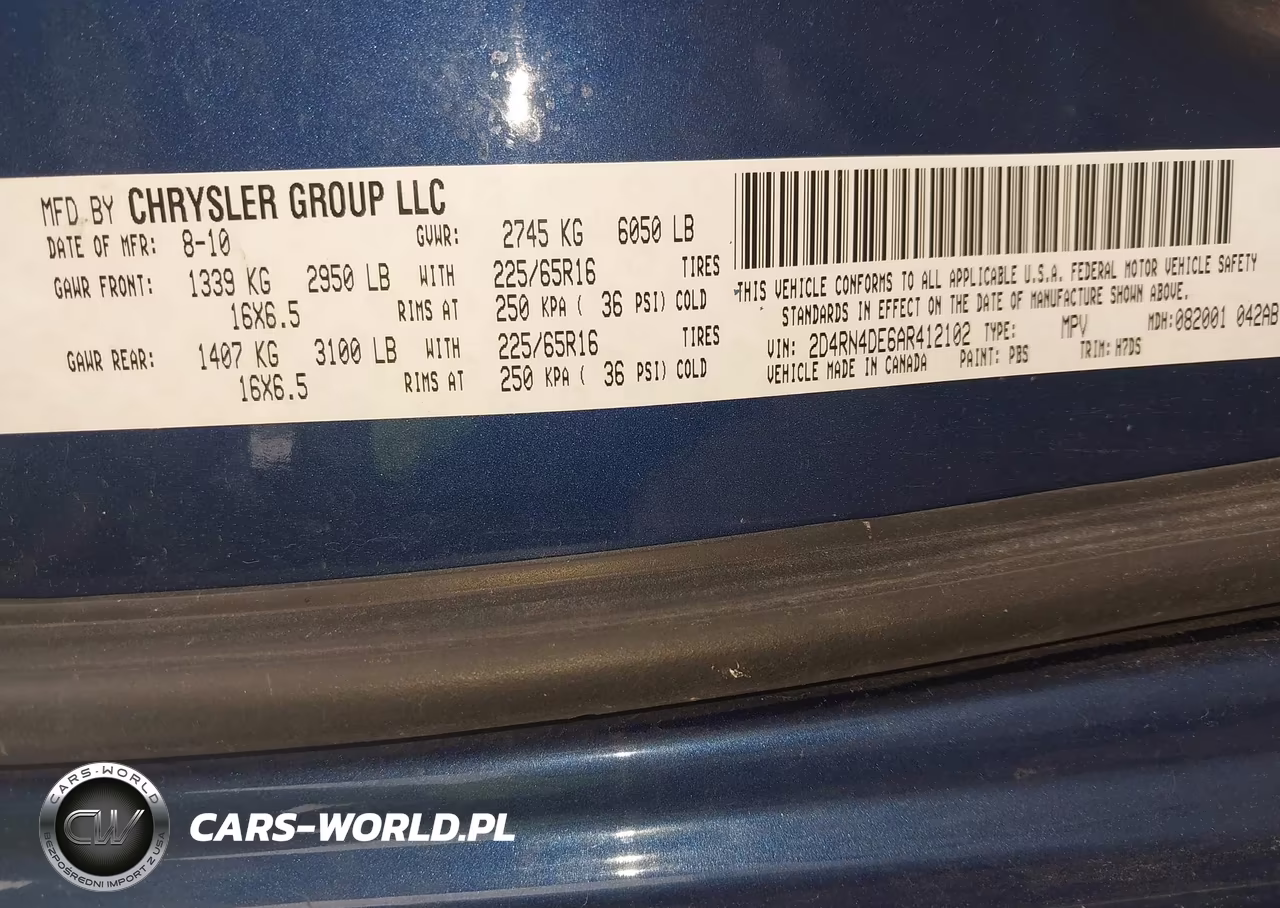 2010 Dodge Grand Caravan Se VIN:2D4RN4DE6AR412102 - 9