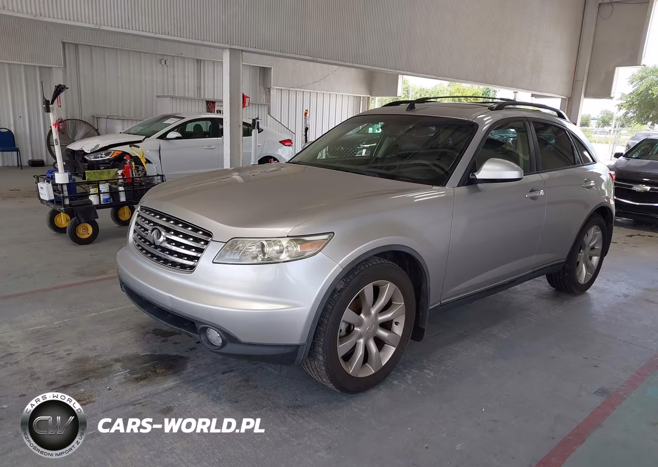 2003 Infiniti Fx35 VIN:JNRAS08W43X204545 - 2