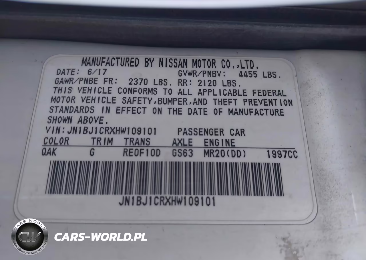 2017 Nissan Rogue Sport Sv VIN:JN1BJ1CRXHW109101 - 9