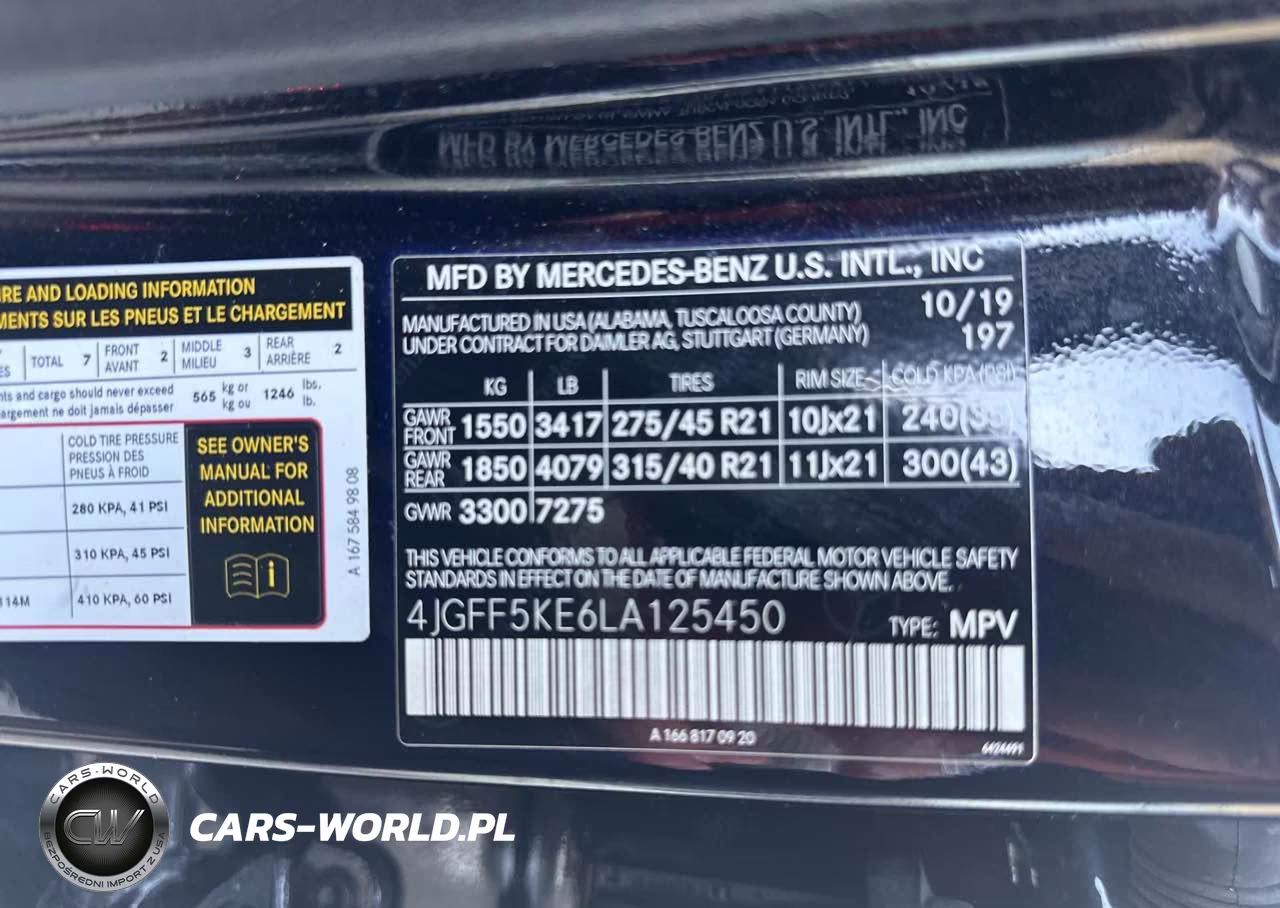 2020 Mercedes-Benz Gls 450 4Matic VIN:4JGFF5KE6LA125450 - 9