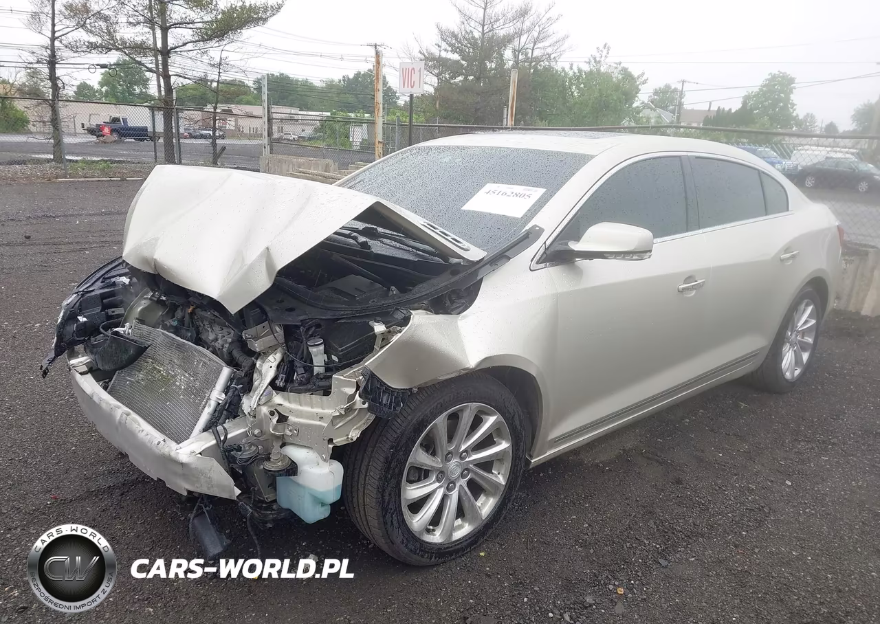 2015 Buick Lacrosse Leather VIN:1G4GB5G35FF146045 - 2