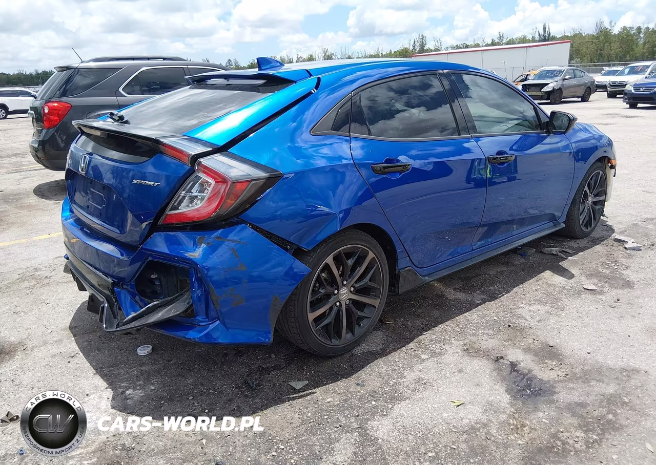 2020 Honda Civic Sport VIN:SHHFK7H41LU208929 - 4