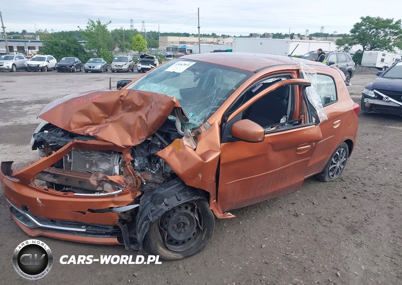 2017 Mitsubishi Mirage Es VIN:ML32A3HJ0HH014789 - 2