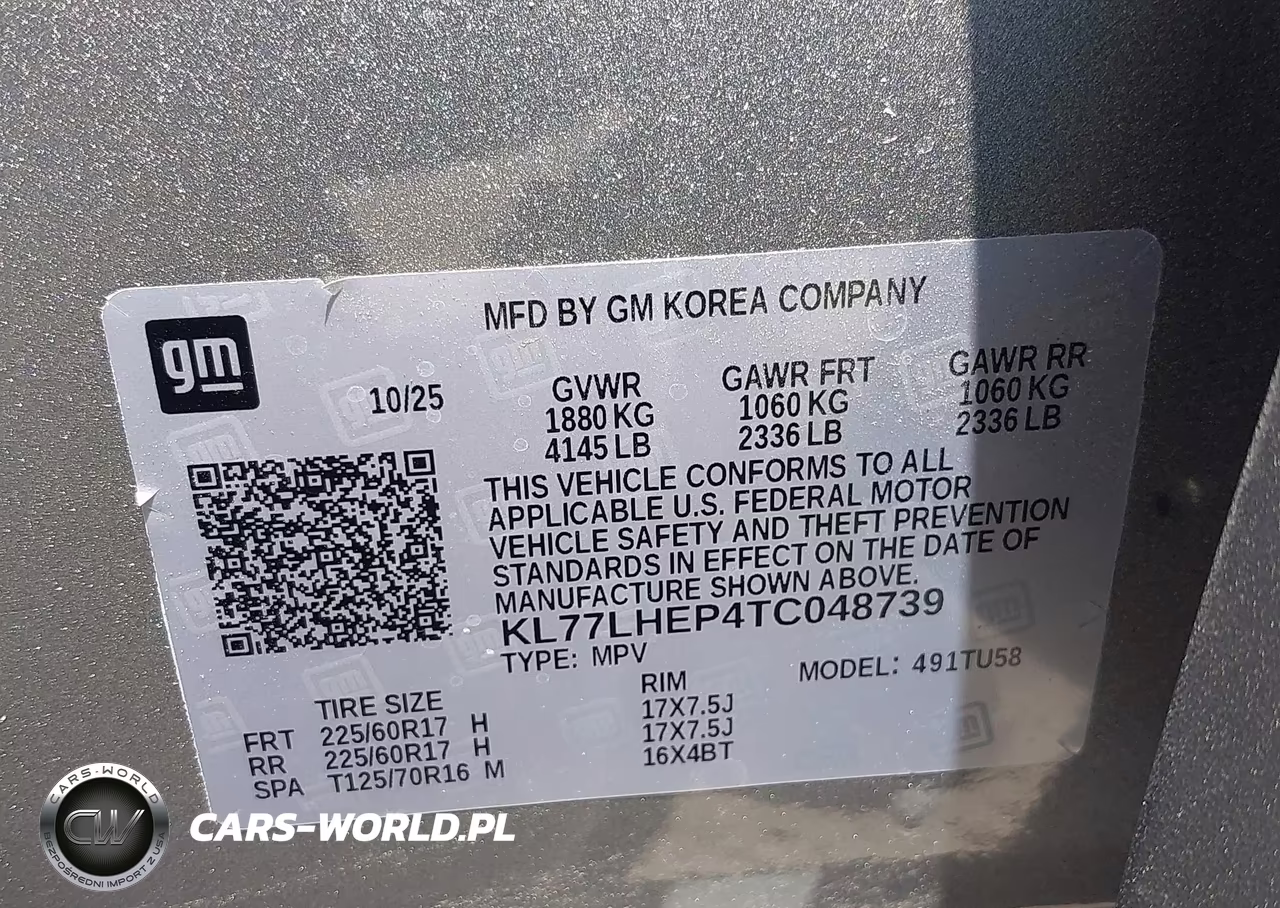 2026 Chevrolet Trax Fwd Lt VIN:KL77LHEP4TC048739 - 9
