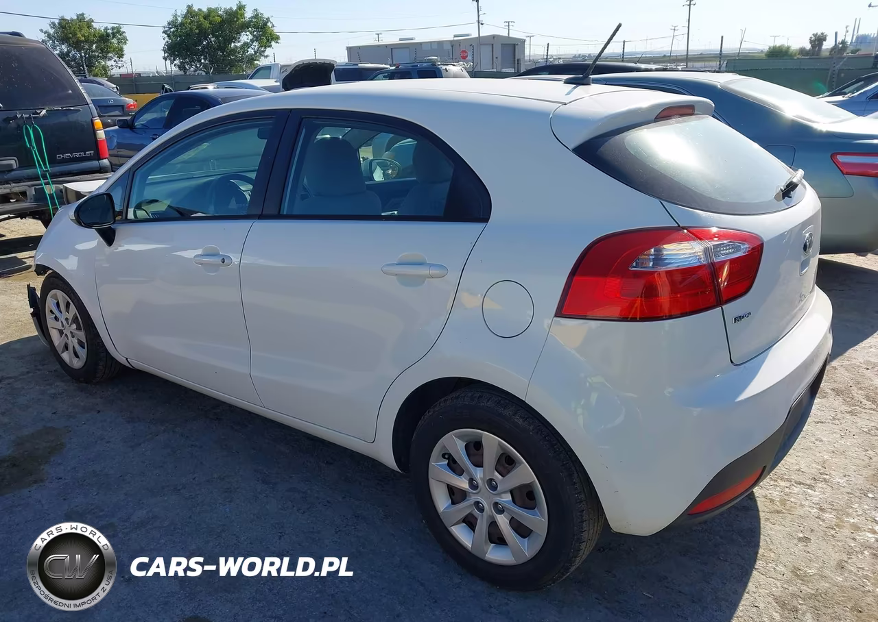 2014 Kia Rio Lx VIN:KNADM5A34E6373393 - 3