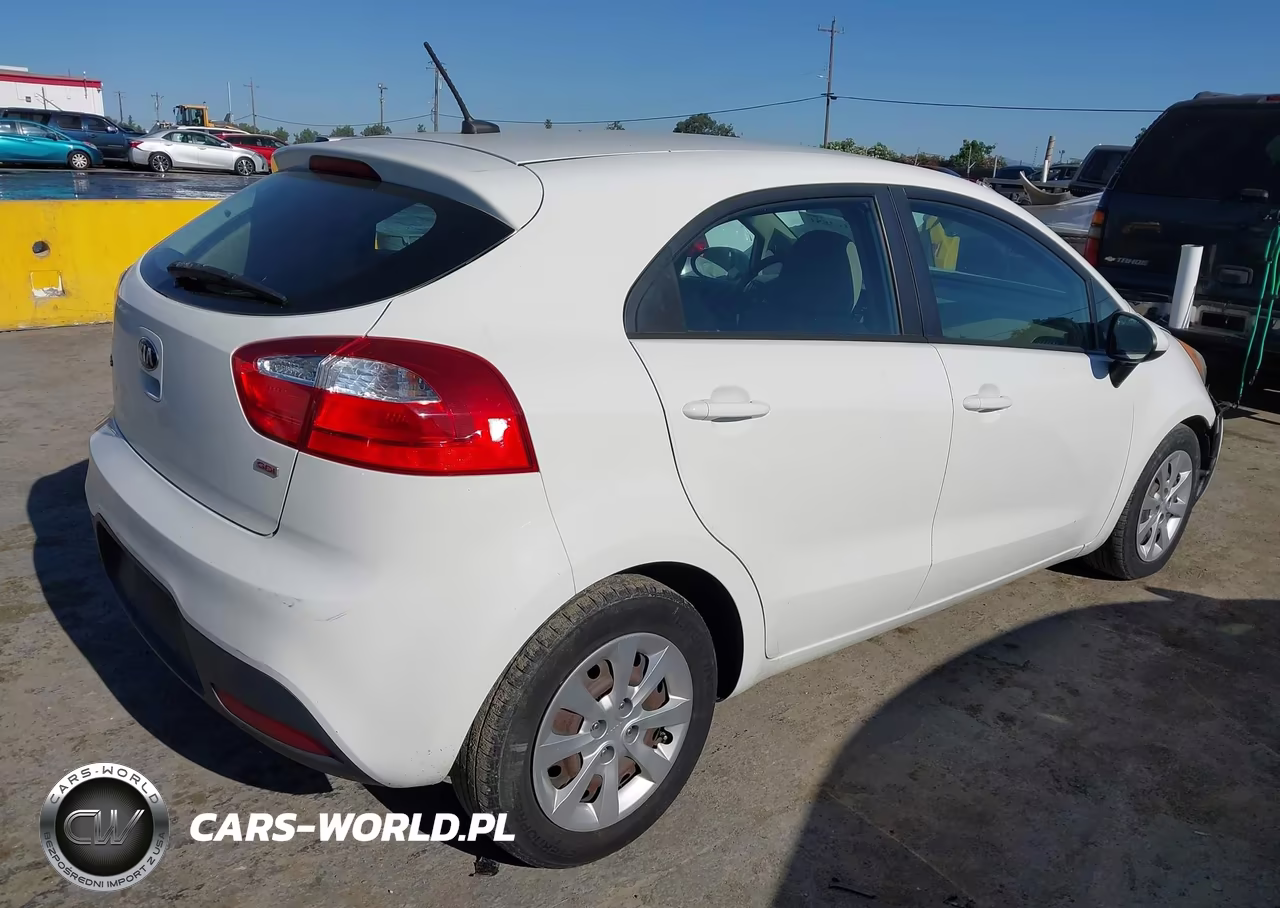 2014 Kia Rio Lx VIN:KNADM5A34E6373393 - 4