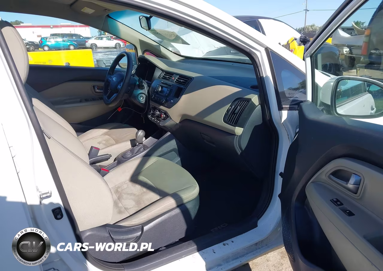 2014 Kia Rio Lx VIN:KNADM5A34E6373393 - 5