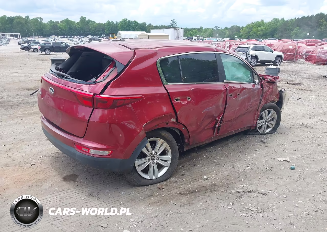 2017 Kia Sportage Lx VIN:KNDPM3AC6H7191486 - 4