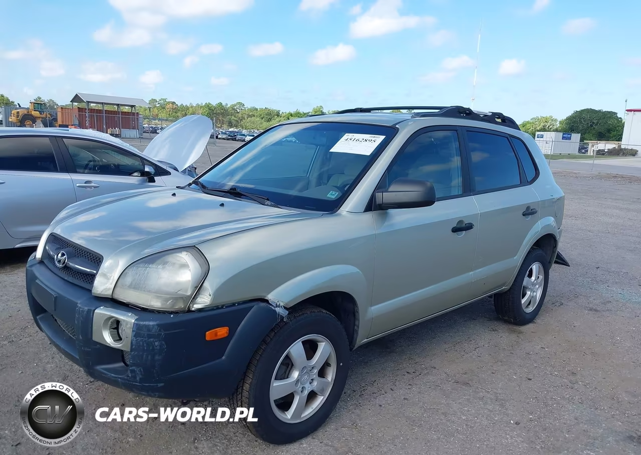 2006 Hyundai Tucson Gl VIN:KM8JM12B86U249611 - 2