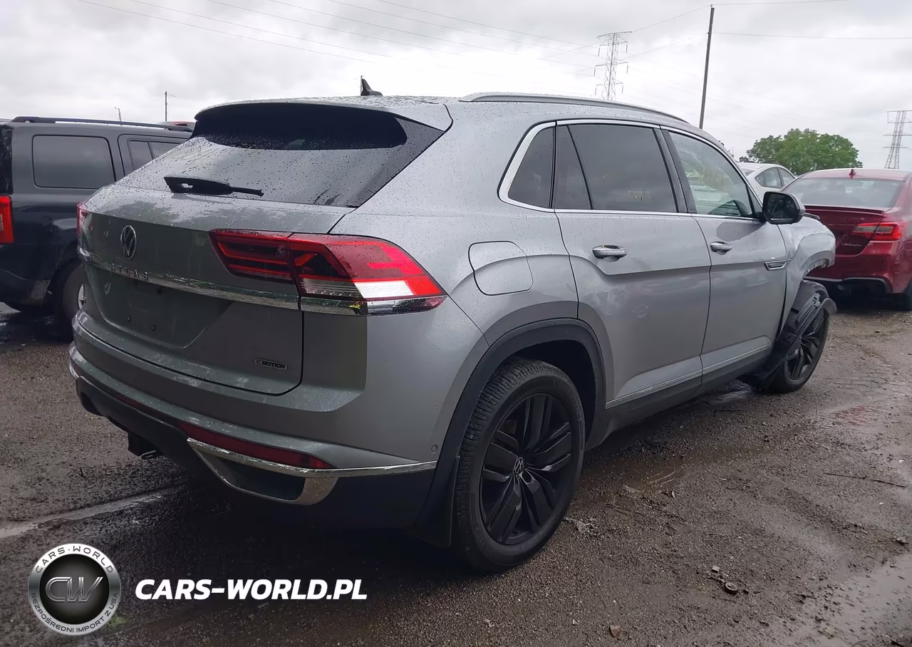 2021 Volkswagen Atlas Cross Sport 3.6L V6 Sel Premium VIN:1V2TE2CA7MC206496 - 4