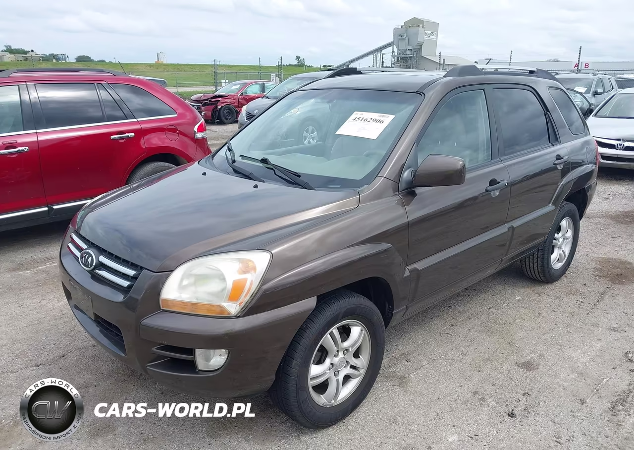 2007 Kia Sportage Ex V6 VIN:KNDJF723477422843 - 2