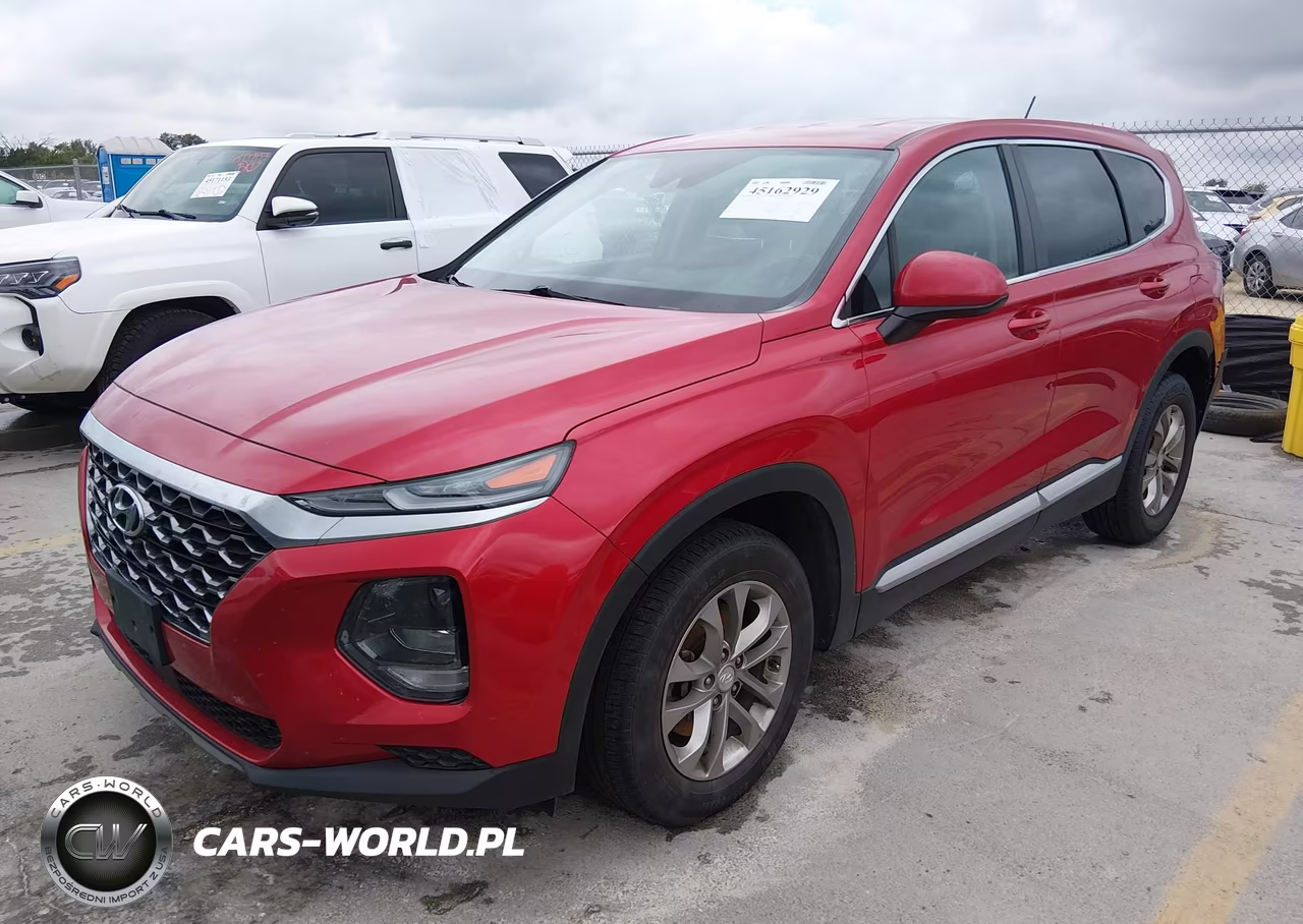 2020 Hyundai Santa Fe Se VIN:5NMS2CAD9LH297036 - 2