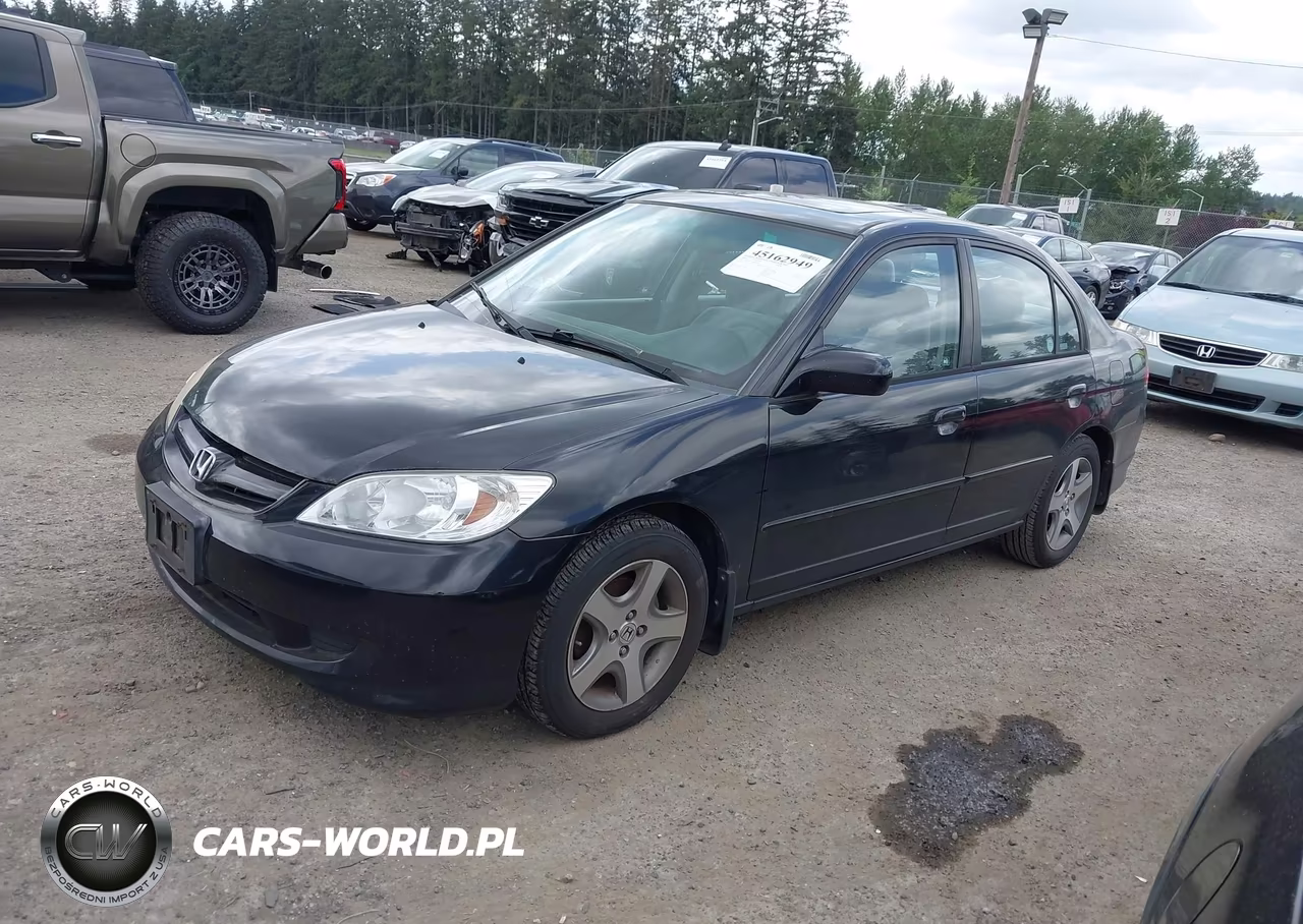 2004 Honda Civic Ex VIN:JHMES26774S000778 - 2