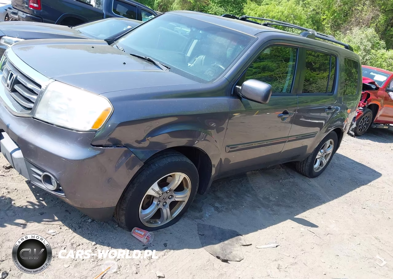 2014 Honda Pilot Ex-L VIN:5FNYF4H57EB033837 - 2