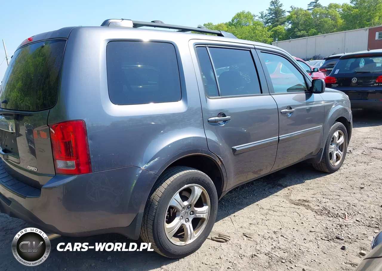 2014 Honda Pilot Ex-L VIN:5FNYF4H57EB033837 - 4