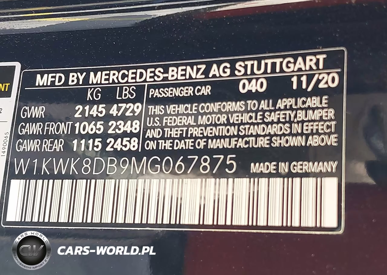 2021 Mercedes-Benz C 300 Cabriolet VIN:W1KWK8DB9MG067875 - 9
