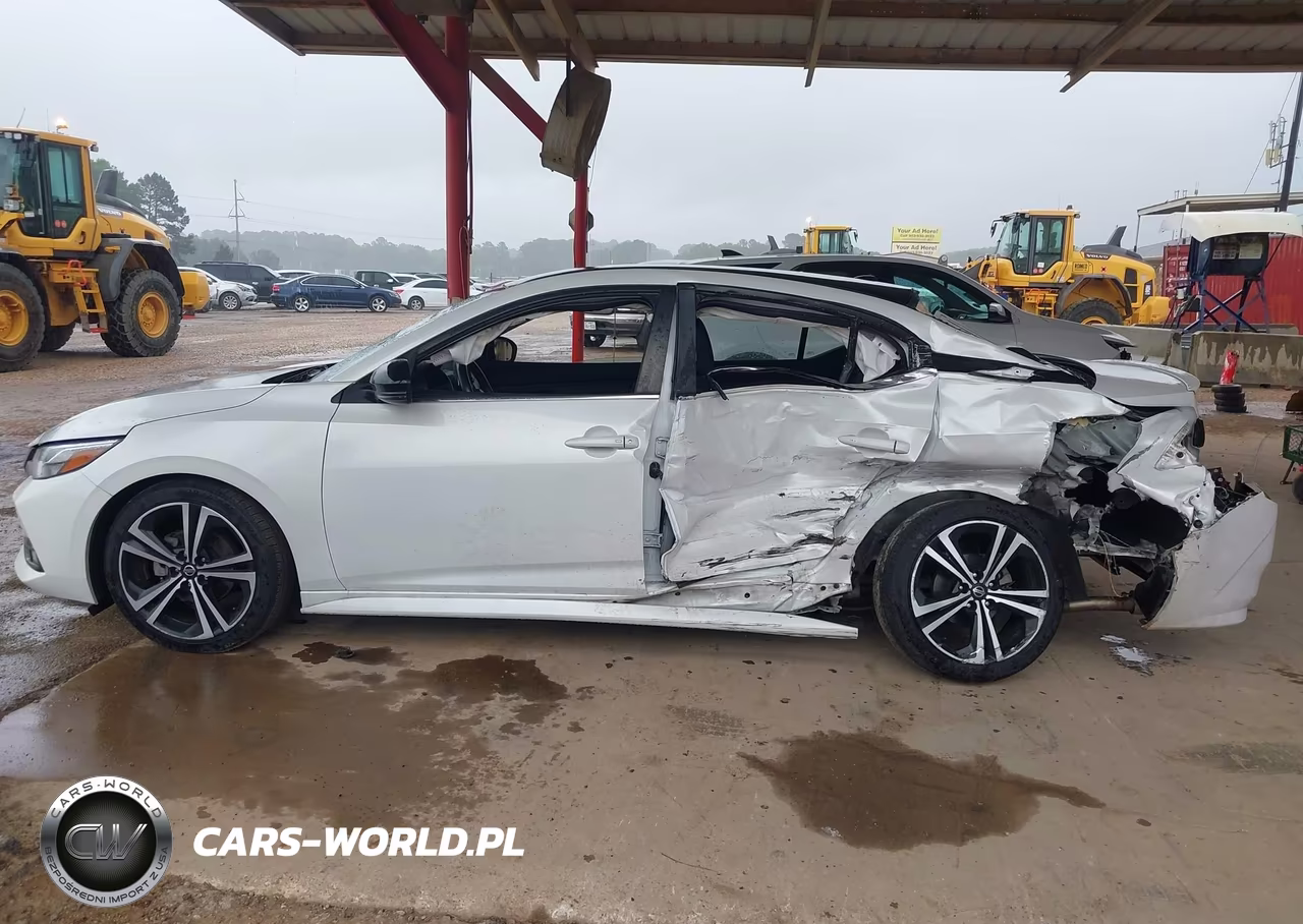 2021 Nissan Sentra Sr Xtronic Cvt VIN:3N1AB8DV6MY203363 - 14