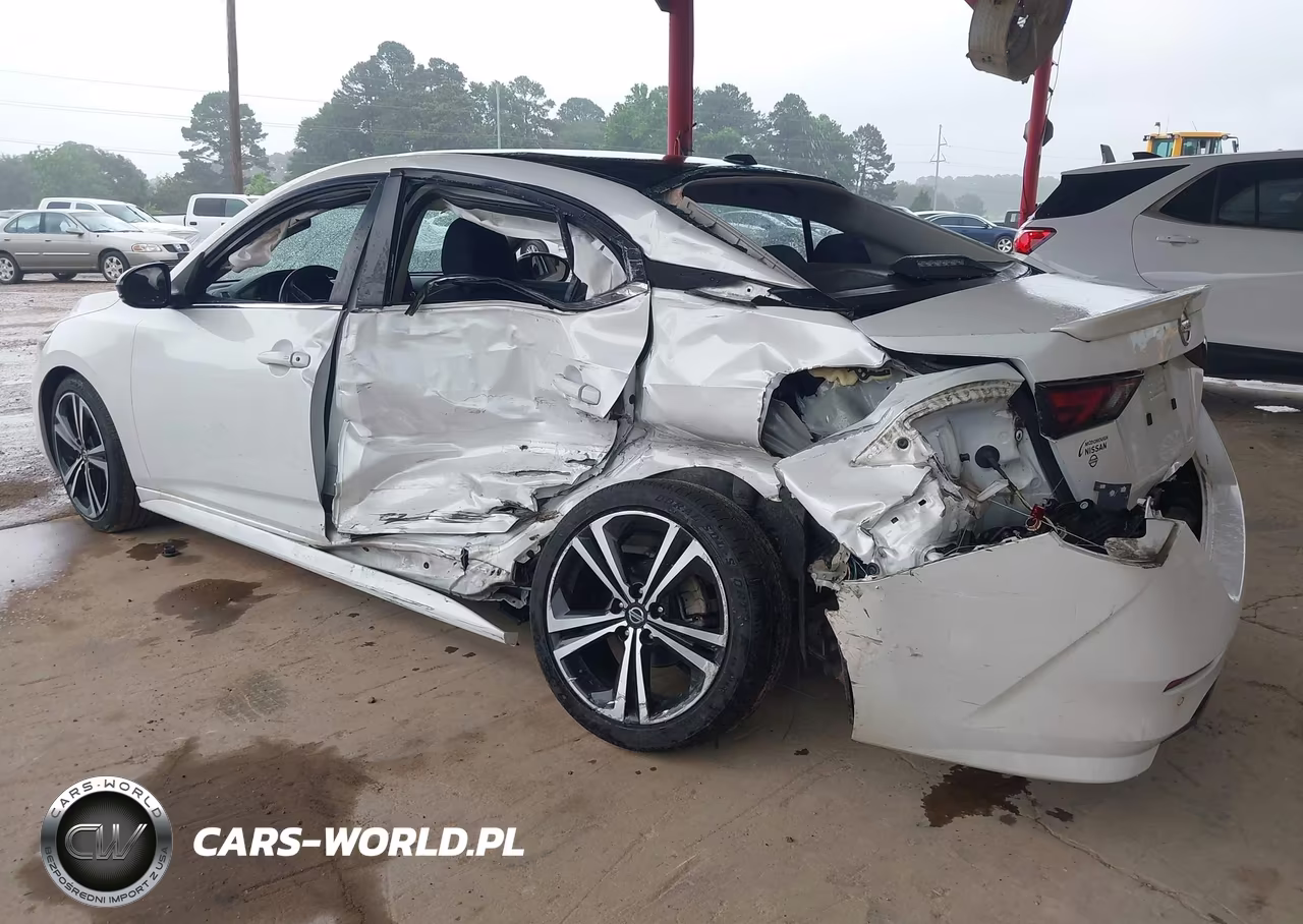 2021 Nissan Sentra Sr Xtronic Cvt VIN:3N1AB8DV6MY203363 - 3