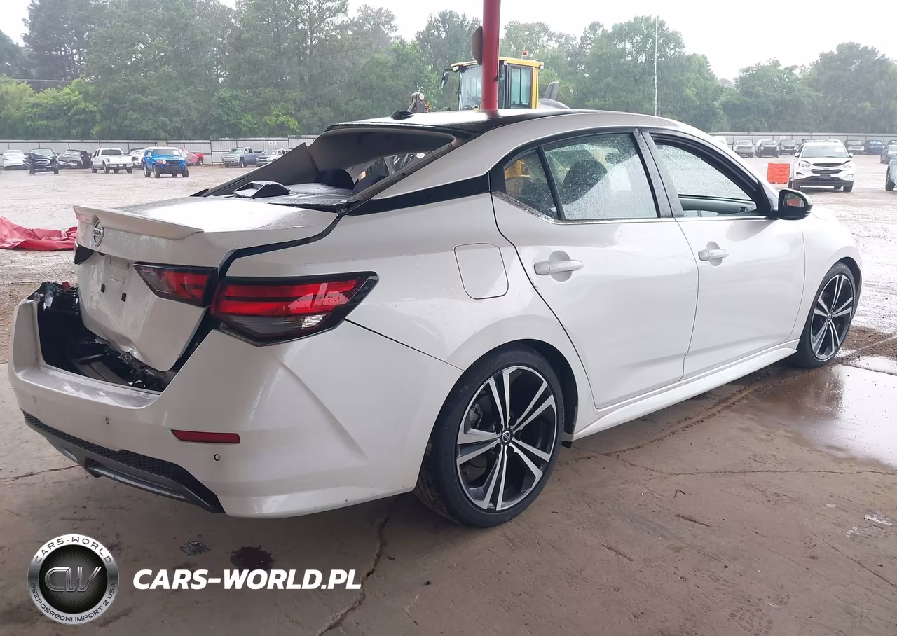 2021 Nissan Sentra Sr Xtronic Cvt VIN:3N1AB8DV6MY203363 - 4