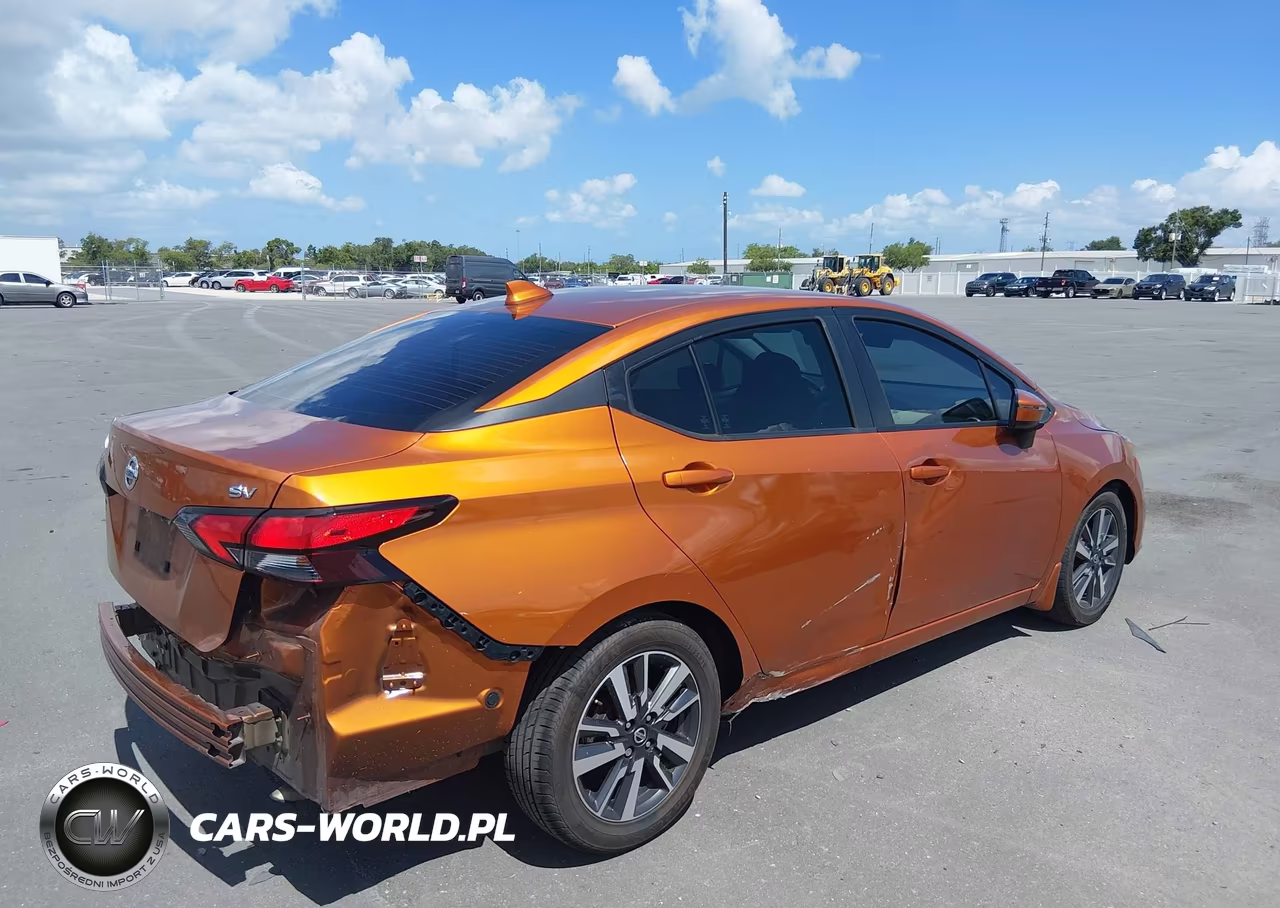 2020 Nissan Versa Sv Xtronic Cvt VIN:3N1CN8EV5LL910724 - 4