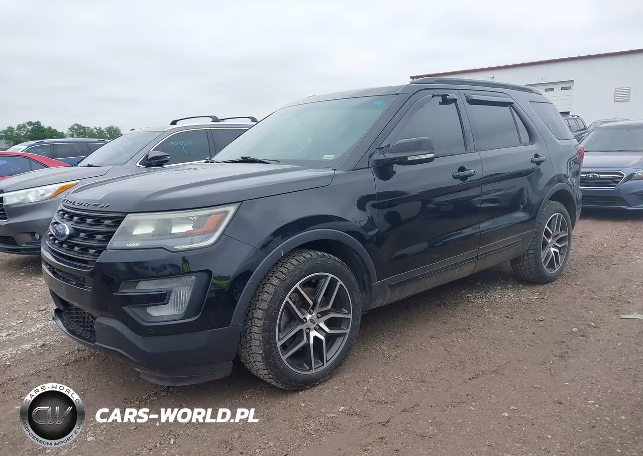 2017 Ford Explorer Sport VIN:1FM5K8GT0HGC02916 - 2