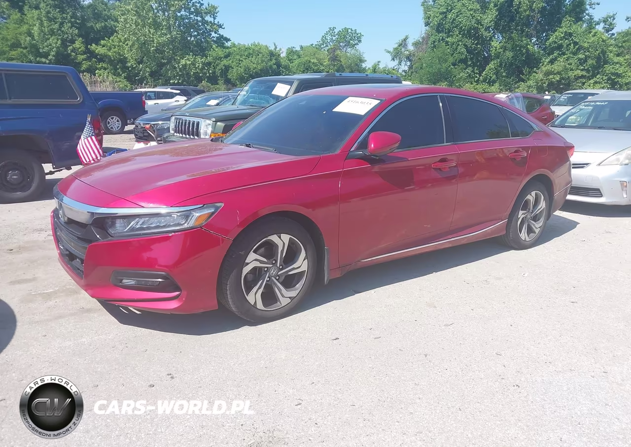 2018 Honda Accord Ex-L VIN:1HGCV1F54JA085834 - 2