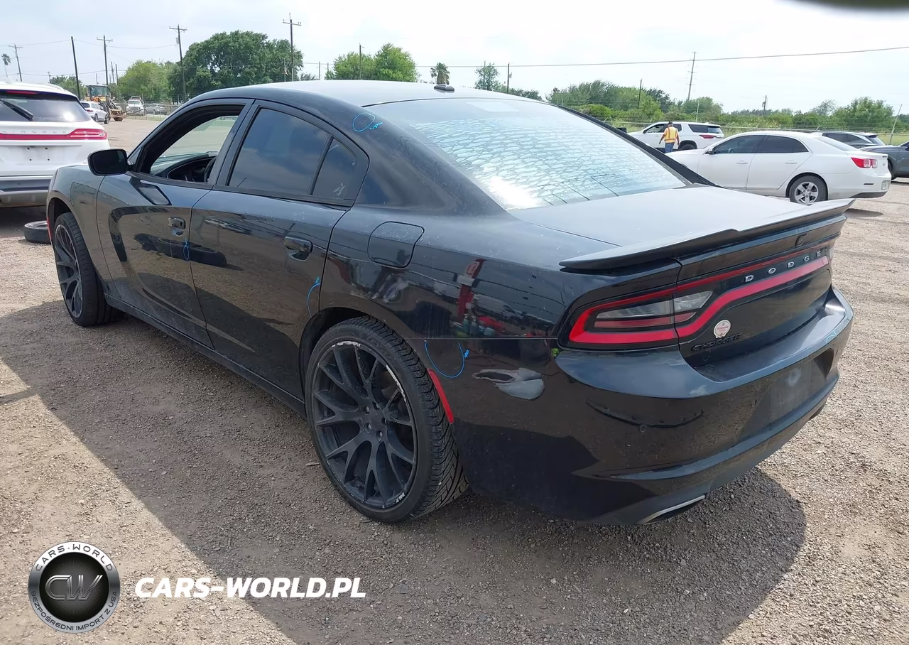 2018 Dodge Charger Sxt Rwd VIN:2C3CDXBG1JH186248 - 3