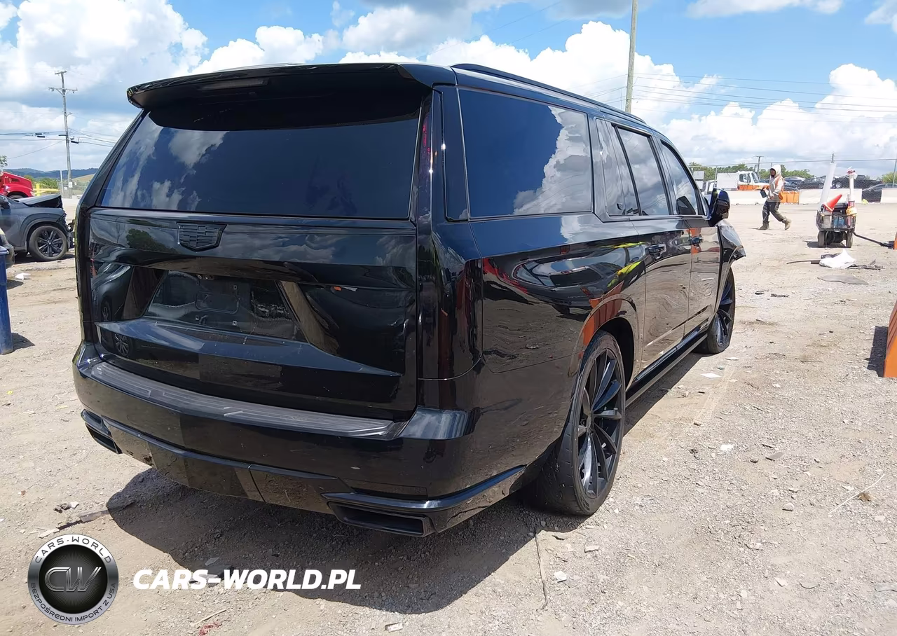 2021 Cadillac Escalade Esv 4Wd Sport Platinum VIN:1GYS4RKL0MR263299 - 4