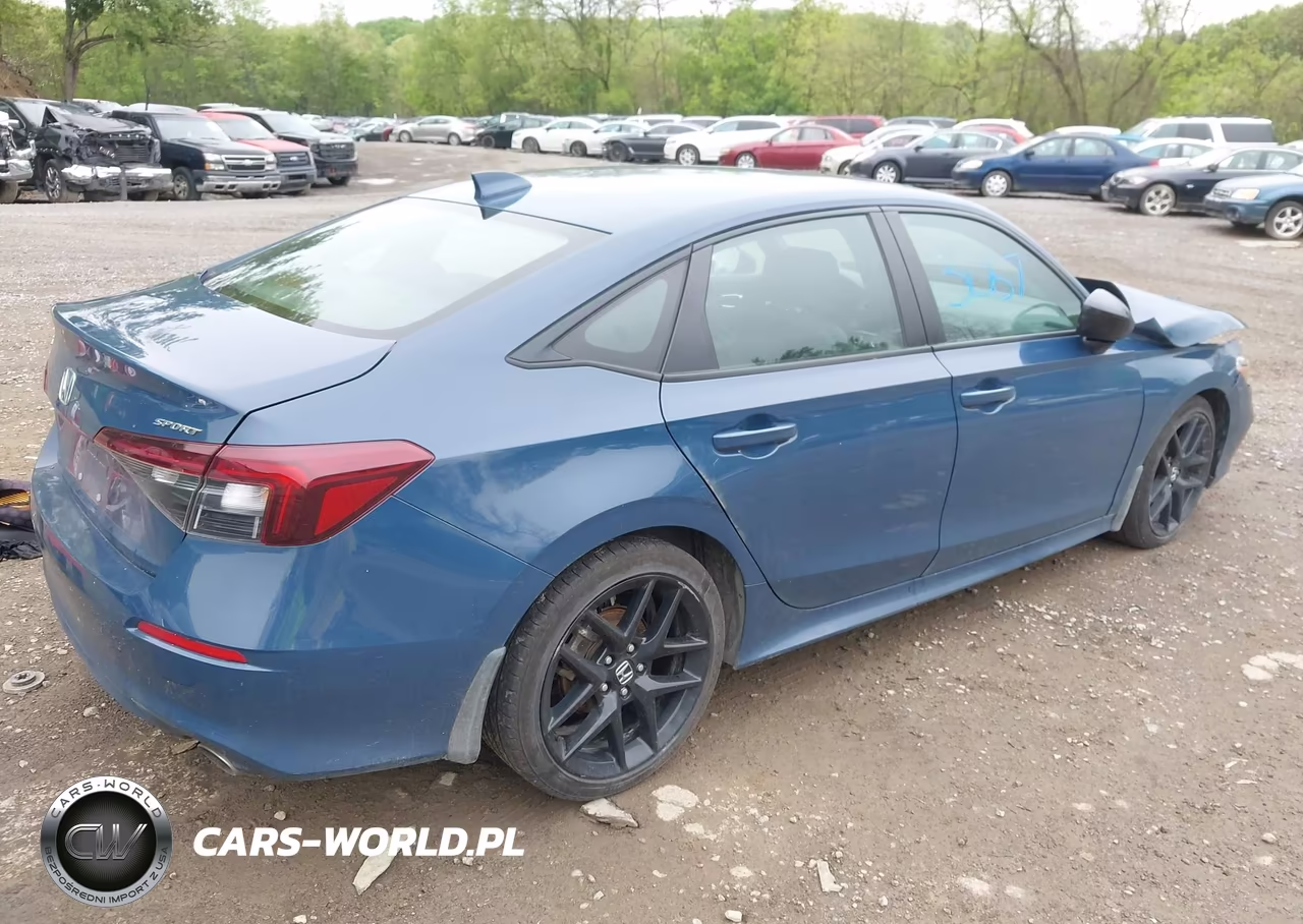 2025 Honda Civic Sport VIN:2HGFE2F53SH573128 - 4