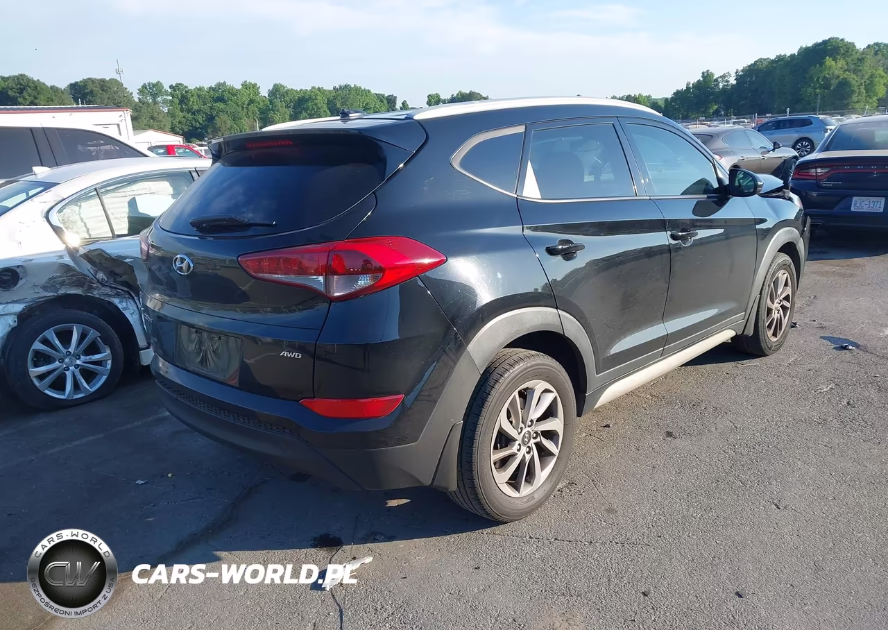 2017 Hyundai Tucson Se VIN:KM8J3CA46HU554884 - 4