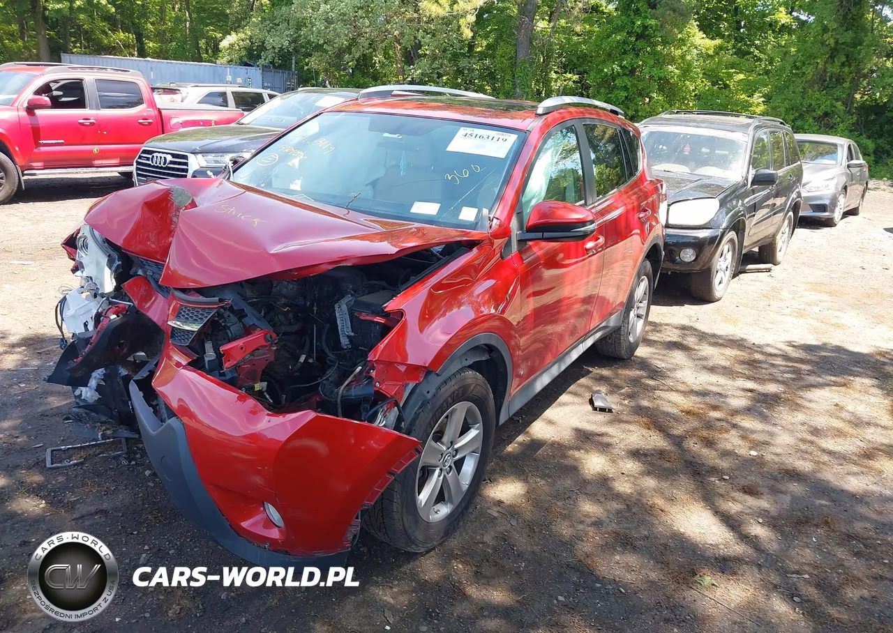 2015 Toyota Rav4 Xle VIN:2T3RFREV2FW394037 - 2