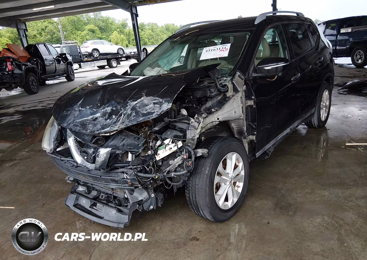 2015 Nissan Rogue Sv VIN:5N1AT2ML8FC754620 - 2