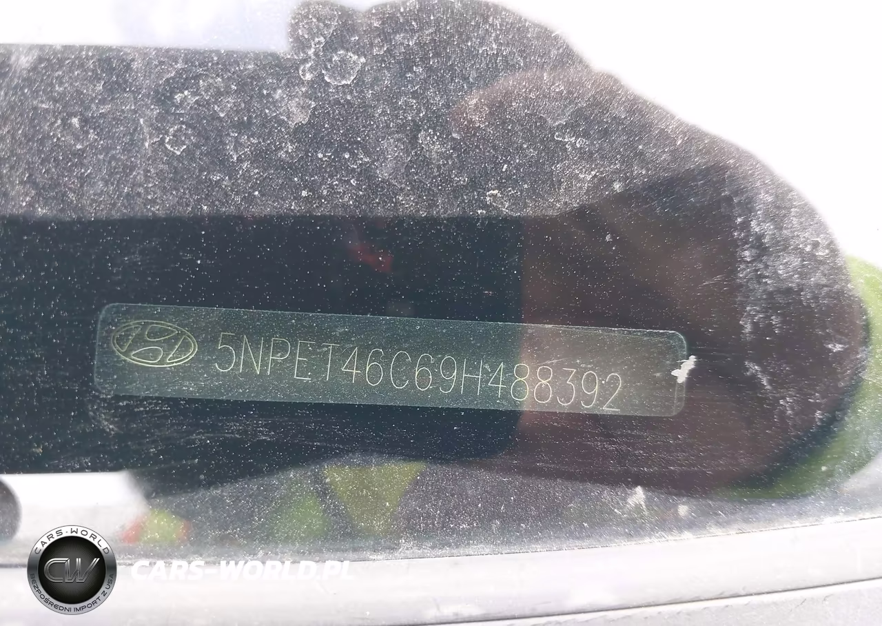 2009 Hyundai Sonata Gls VIN:5NPET46C69H488392 - 17