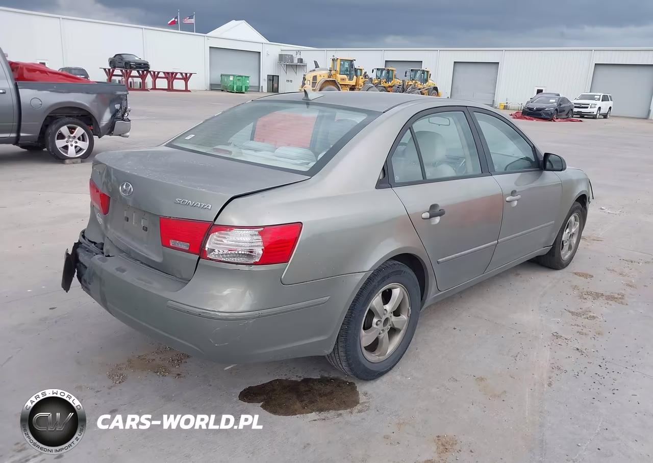 2009 Hyundai Sonata Gls VIN:5NPET46C69H488392 - 4