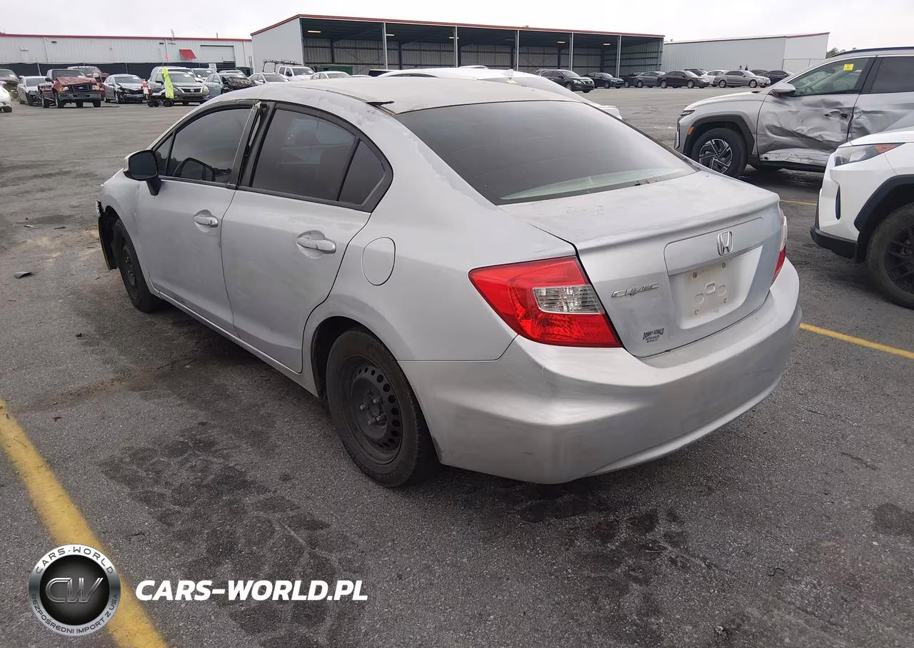 2012 Honda Civic Lx VIN:2HGFB2F52CH333806 - 3