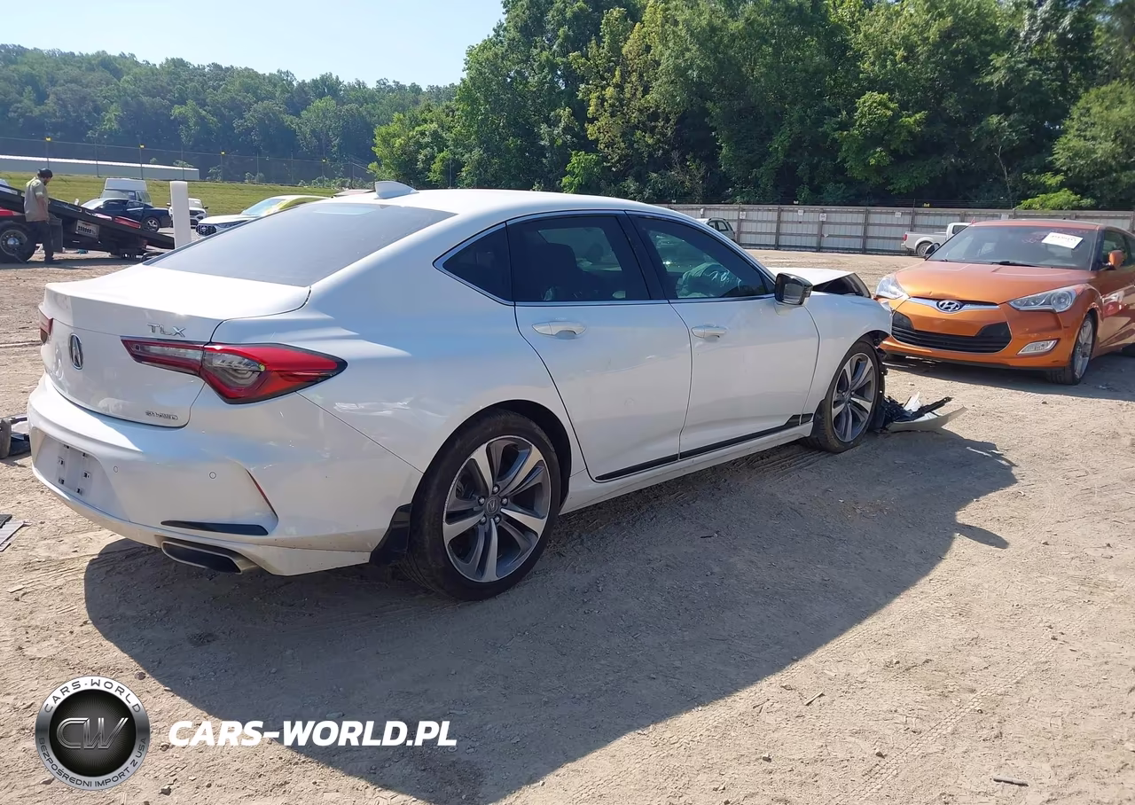 2021 Acura Tlx Advance Package VIN:19UUB6F65MA001897 - 4