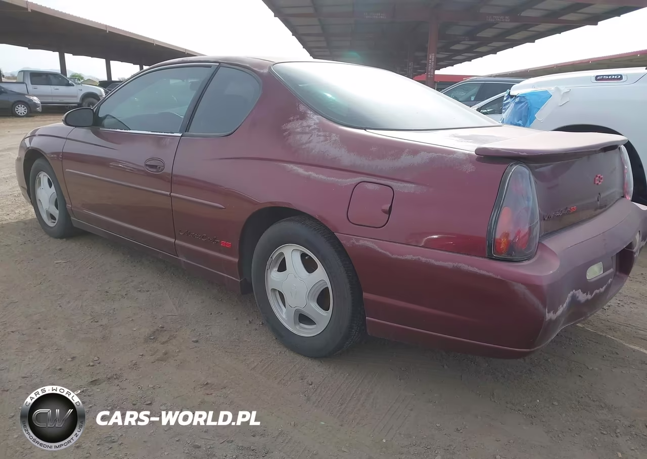 2001 Chevrolet Monte Carlo Ss VIN:2G1WX15K219307725 - 3