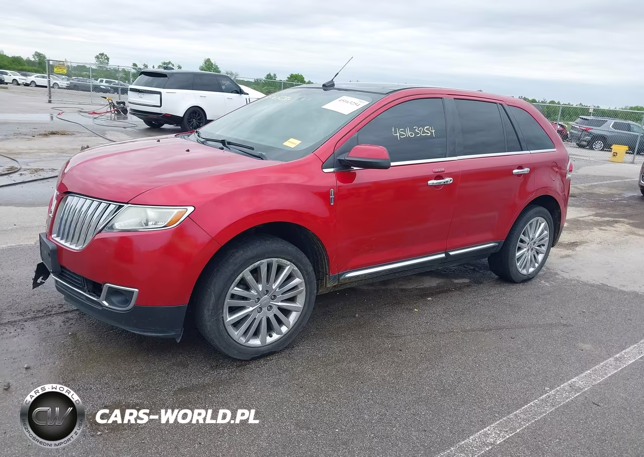 2011 Lincoln Mkx VIN:2LMDJ6JK3BBJ19888 - 2