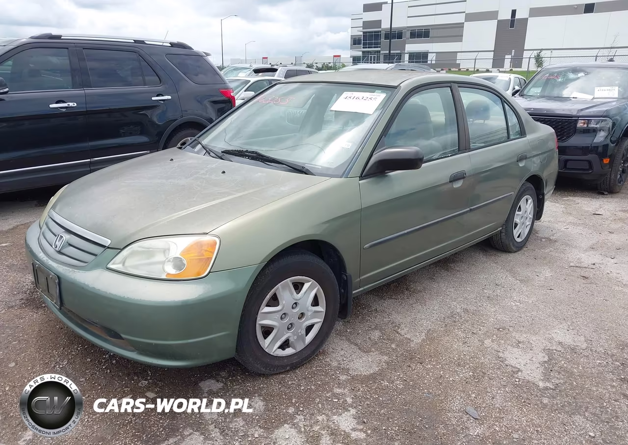 2003 Honda Civic Dx VIN:2HGES15153H536855 - 2