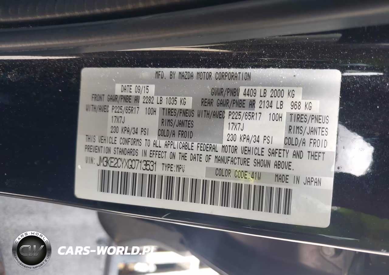 2016 Mazda Cx-5 Touring VIN:JM3KE2CYXG0713531 - 9