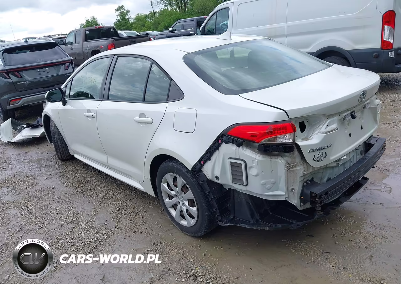 2020 Toyota Corolla Le VIN:JTDEPRAE4LJ056540 - 3