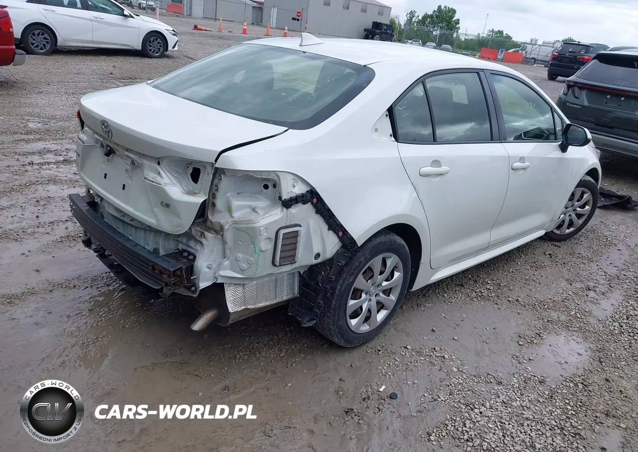 2020 Toyota Corolla Le VIN:JTDEPRAE4LJ056540 - 4