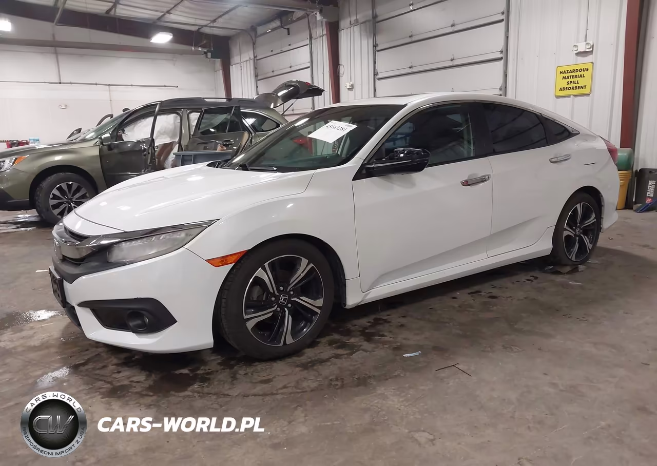 2017 Honda Civic Touring VIN:19XFC1F99HE000398 - 2
