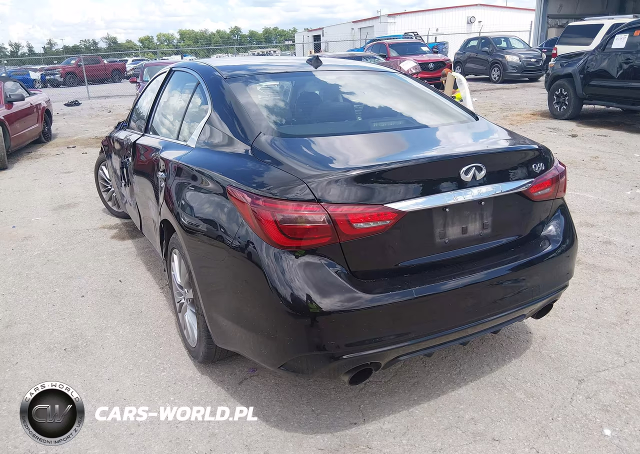 2018 Infiniti Q50 3.0T Luxe VIN:JN1EV7AP2JM590744 - 3
