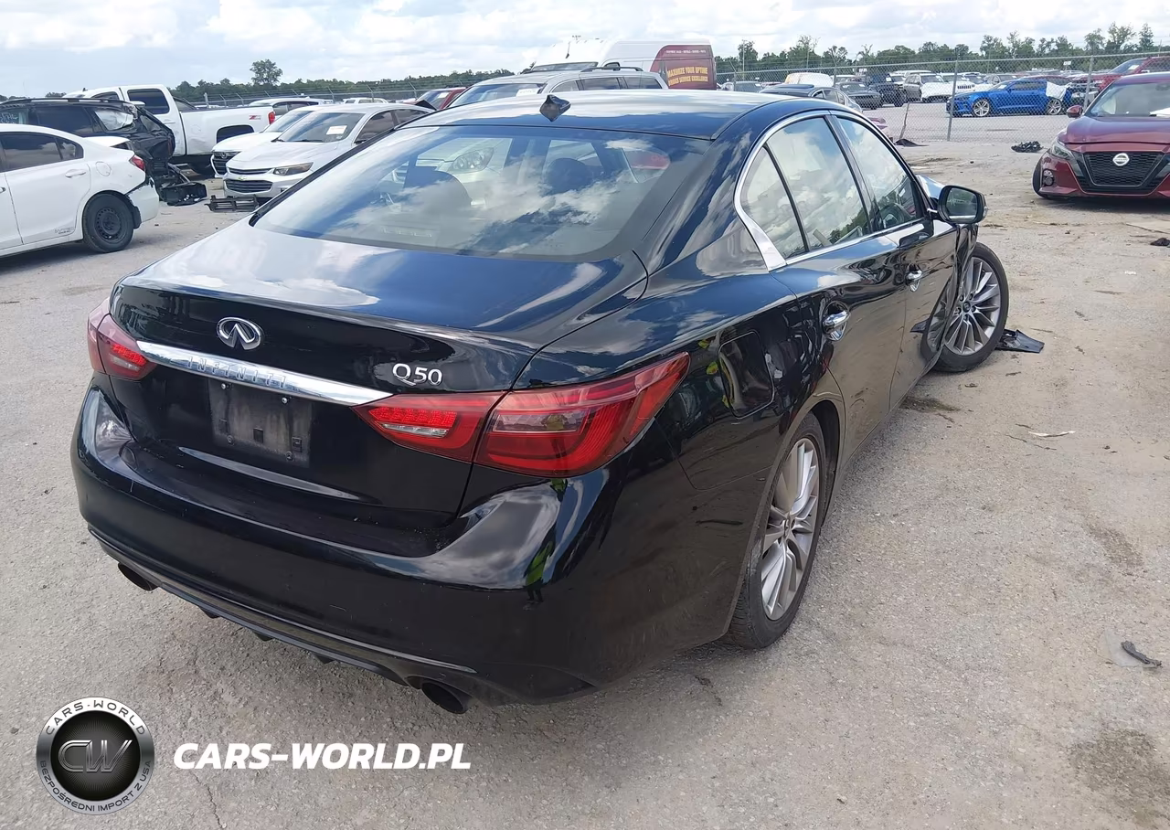 2018 Infiniti Q50 3.0T Luxe VIN:JN1EV7AP2JM590744 - 4