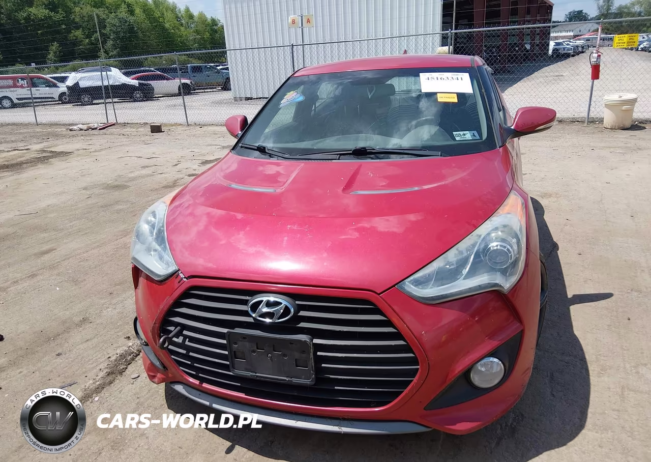 2013 Hyundai Veloster Turbo W-Black VIN:KMHTC6AE9DU136039 - 12