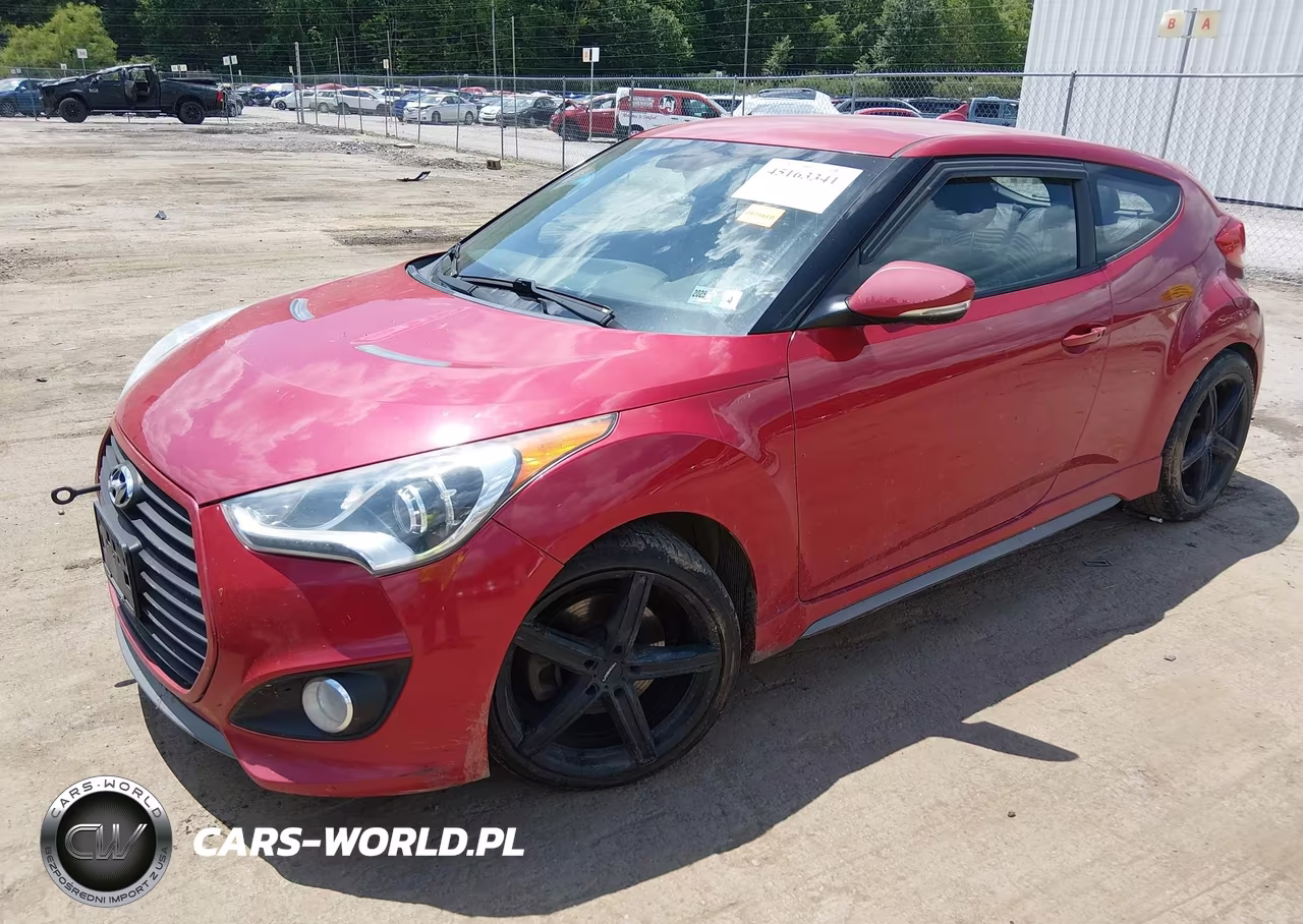 2013 Hyundai Veloster Turbo W-Black VIN:KMHTC6AE9DU136039 - 2